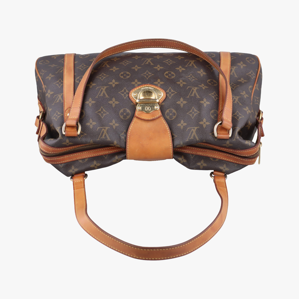 Secondhand Louis Vuitton STRESA GM brown Monogram Canvas M51188 handbag | stylenewstar
