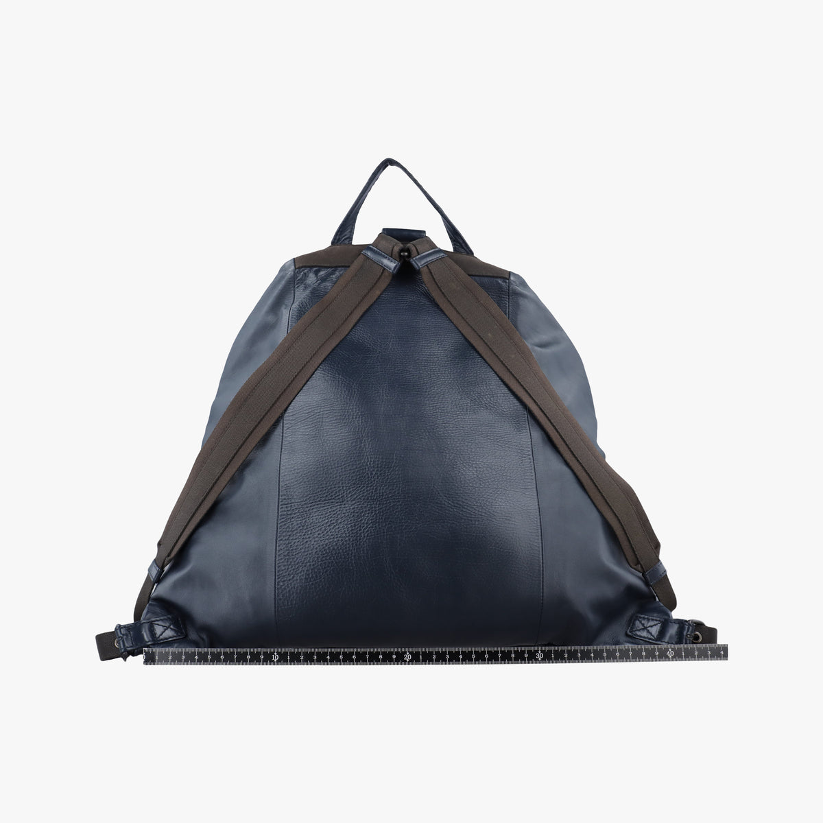 Vintage Bottega Veneta Intrecciato Navy Lambskin  backpack/rucksack | stylenewstar
