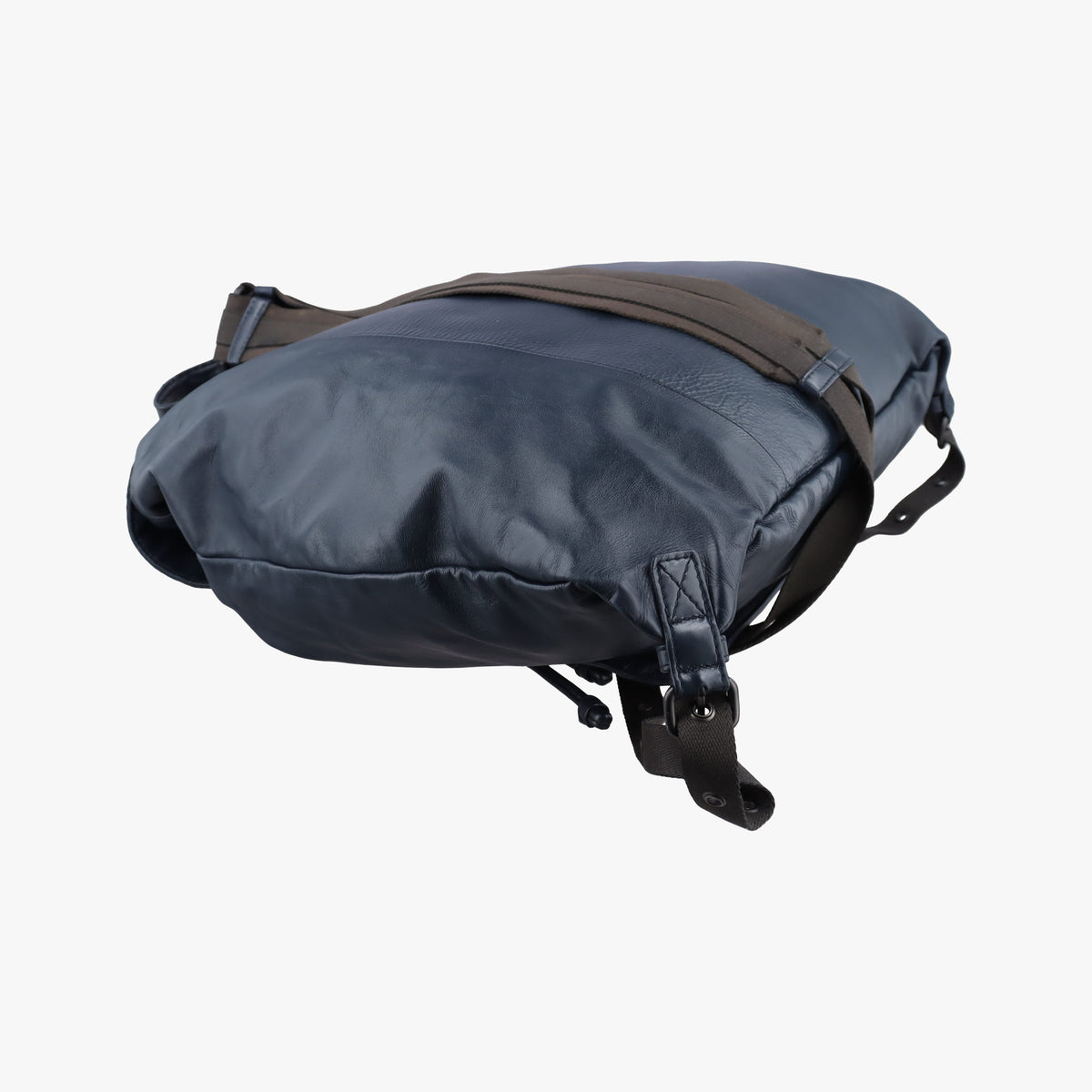 Vintage Bottega Veneta Intrecciato Navy Lambskin  backpack/rucksack | stylenewstar