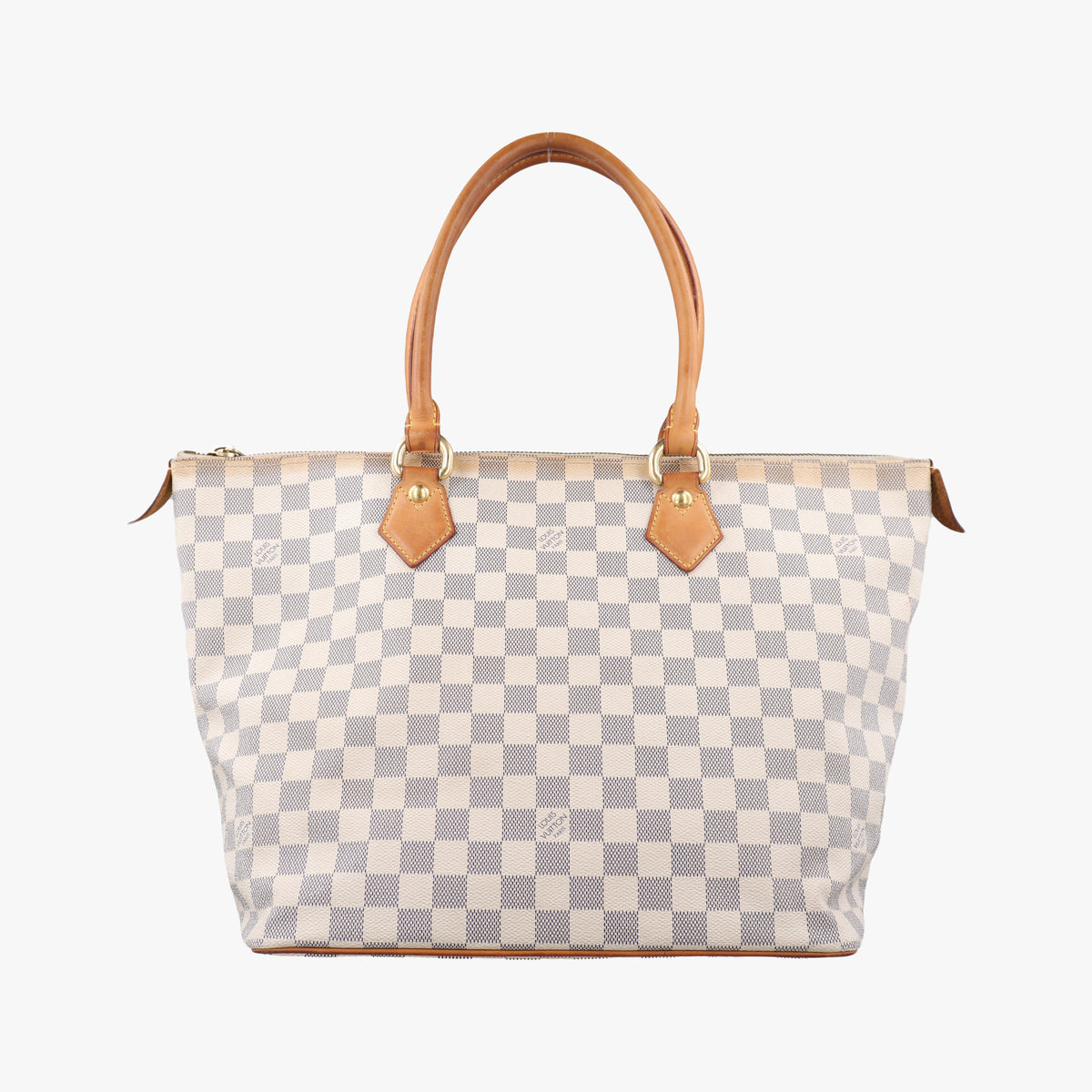 Pre-owned Louis Vuitton SALEYA MM AZUR Damier Canvas N51185 shoulderbag | stylenewstar