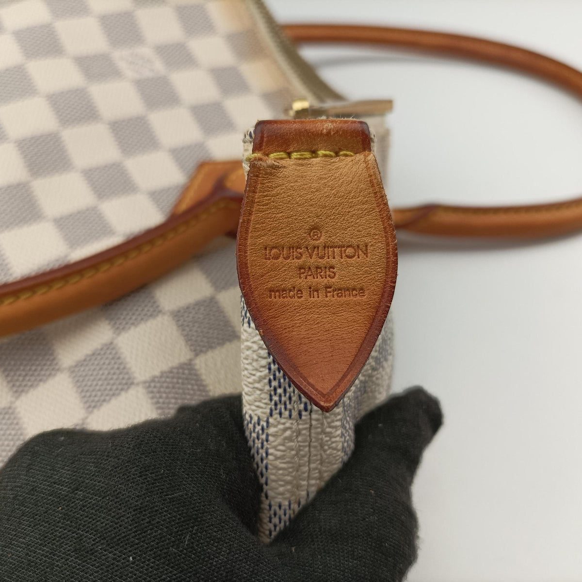 Pre-owned Louis Vuitton SALEYA MM AZUR Damier Canvas N51185 shoulderbag | stylenewstar