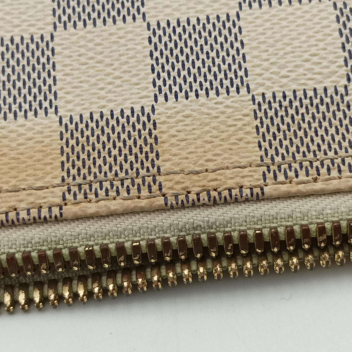Pre-owned Louis Vuitton SALEYA MM AZUR Damier Canvas N51185 shoulderbag | stylenewstar