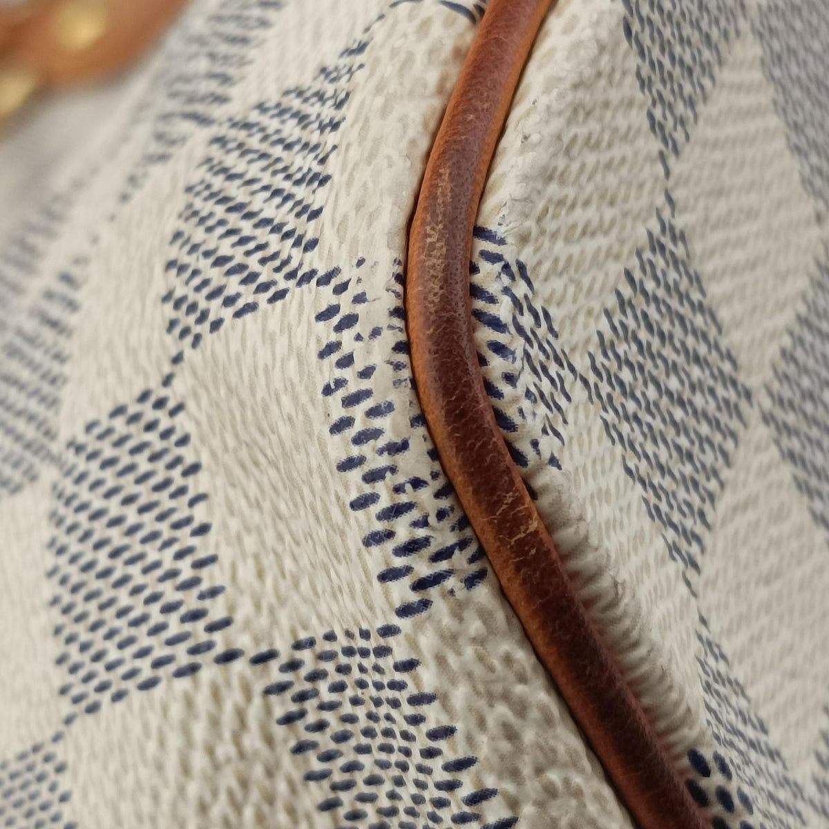 Pre-owned Louis Vuitton SALEYA MM AZUR Damier Canvas N51185 shoulderbag | stylenewstar
