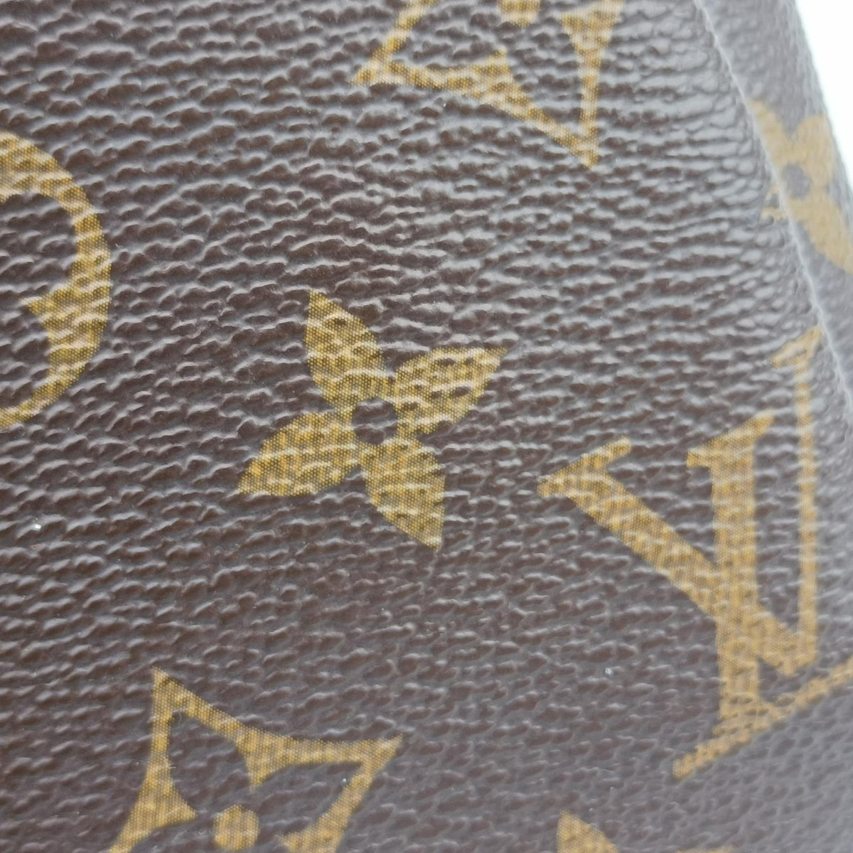 Pre-owned Louis Vuitton Pallas BB brown×CERISE Monogram Canvas×calf leather M41241 shoulderbag | stylenewstar