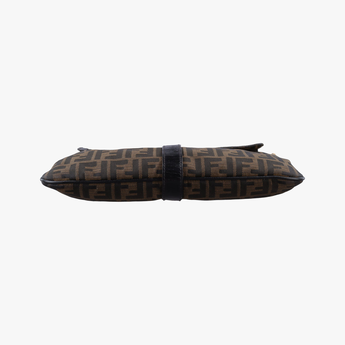 Pre-owned Fendi Zucca Brown canvas 8BT142 shoulderbag | stylenewstar