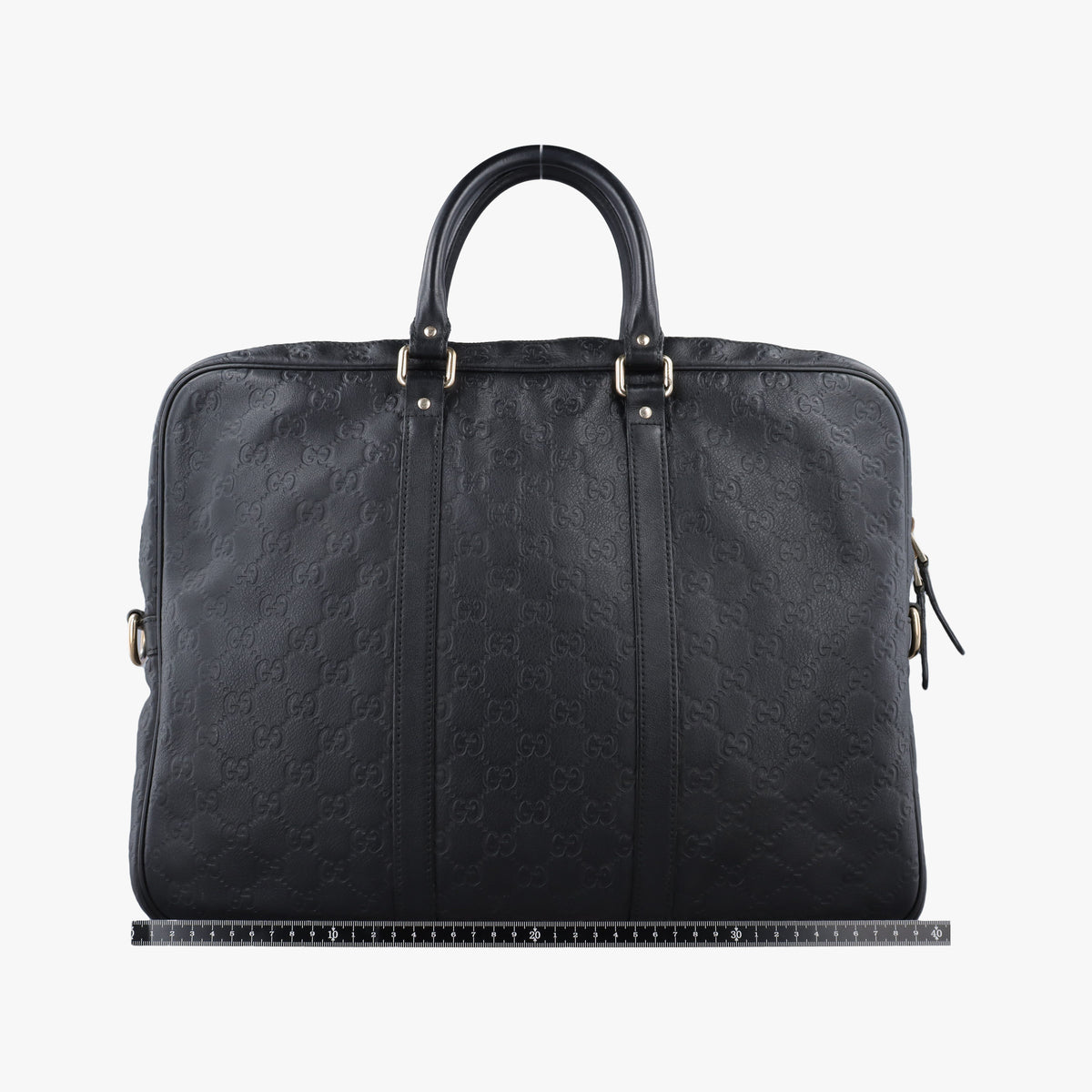 Vintage Gucci Guccissima Black Leather 208463 handbag | stylenewstar