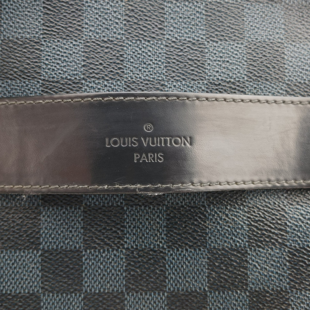Pre-owned Louis Vuitton Porte-Documents Business cobalt Damier canvas N41347 shoulderbag | stylenewstar