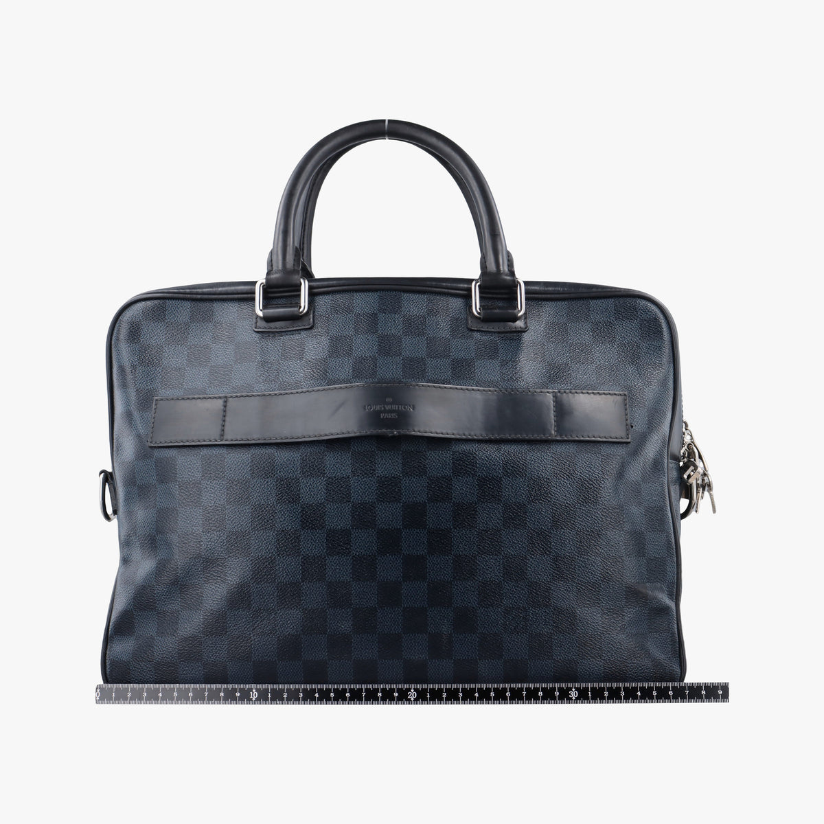 Pre-owned Louis Vuitton Porte-Documents Business cobalt Damier canvas N41347 shoulderbag | stylenewstar