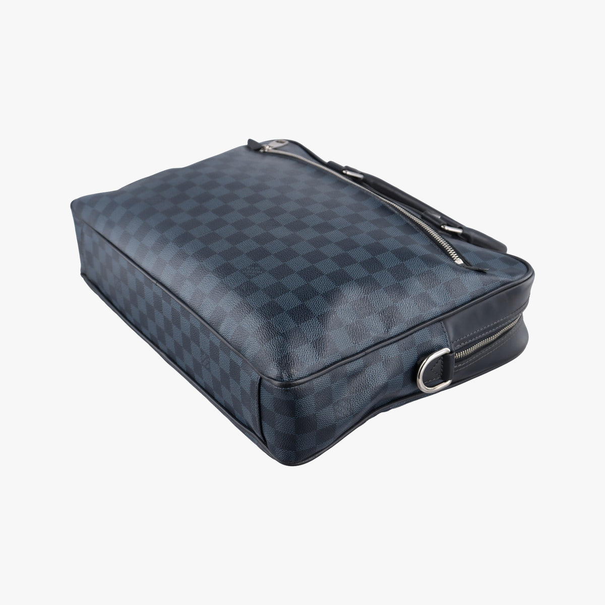 Pre-owned Louis Vuitton Porte-Documents Business cobalt Damier canvas N41347 shoulderbag | stylenewstar
