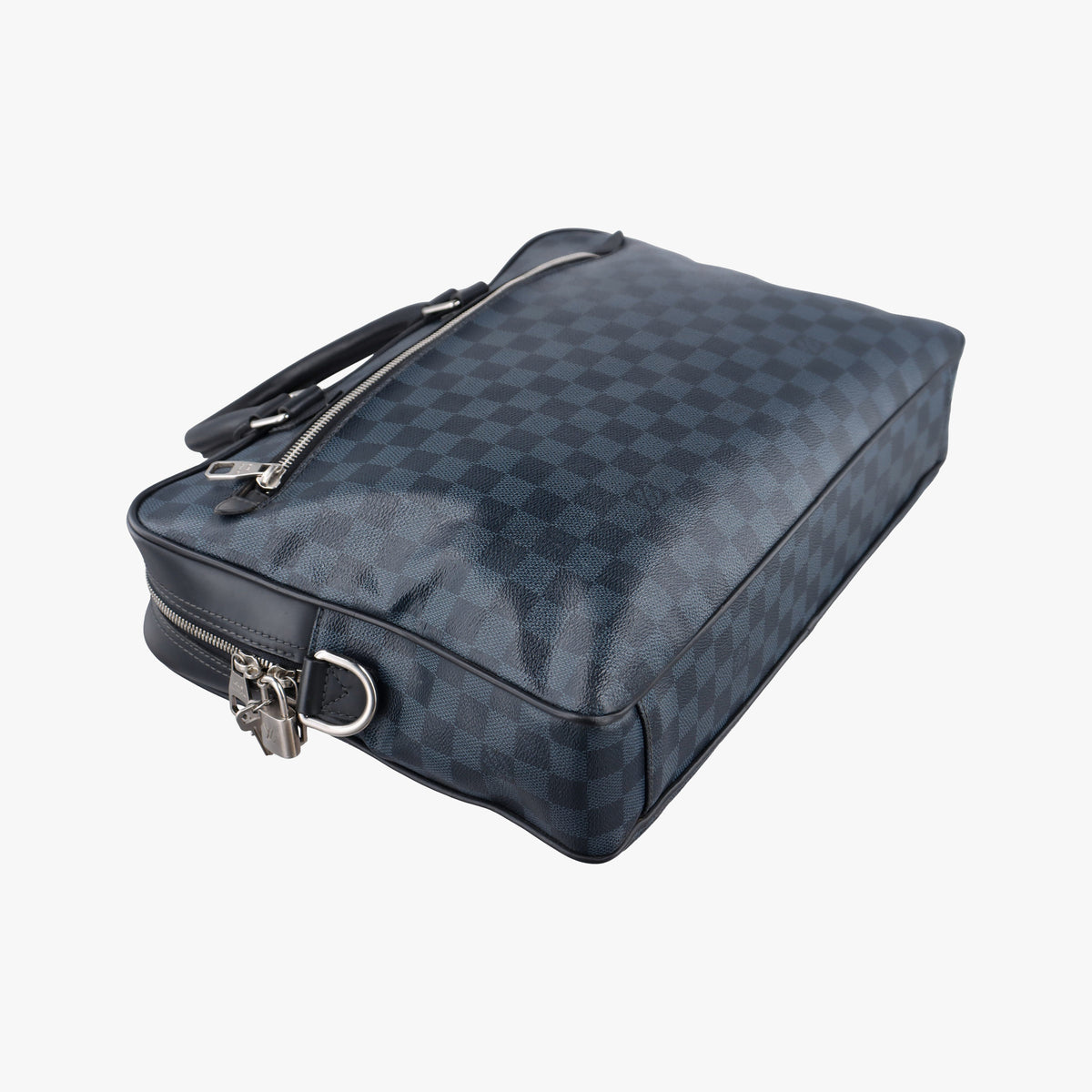 Pre-owned Louis Vuitton Porte-Documents Business cobalt Damier canvas N41347 shoulderbag | stylenewstar
