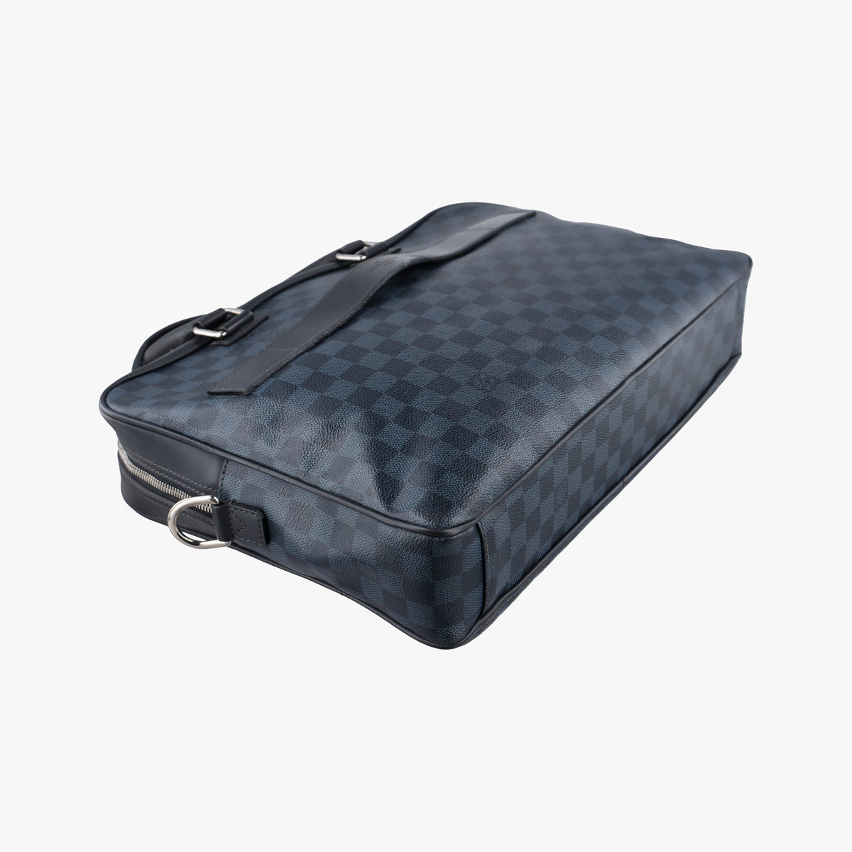 Pre-owned Louis Vuitton Porte-Documents Business cobalt Damier canvas N41347 shoulderbag | stylenewstar