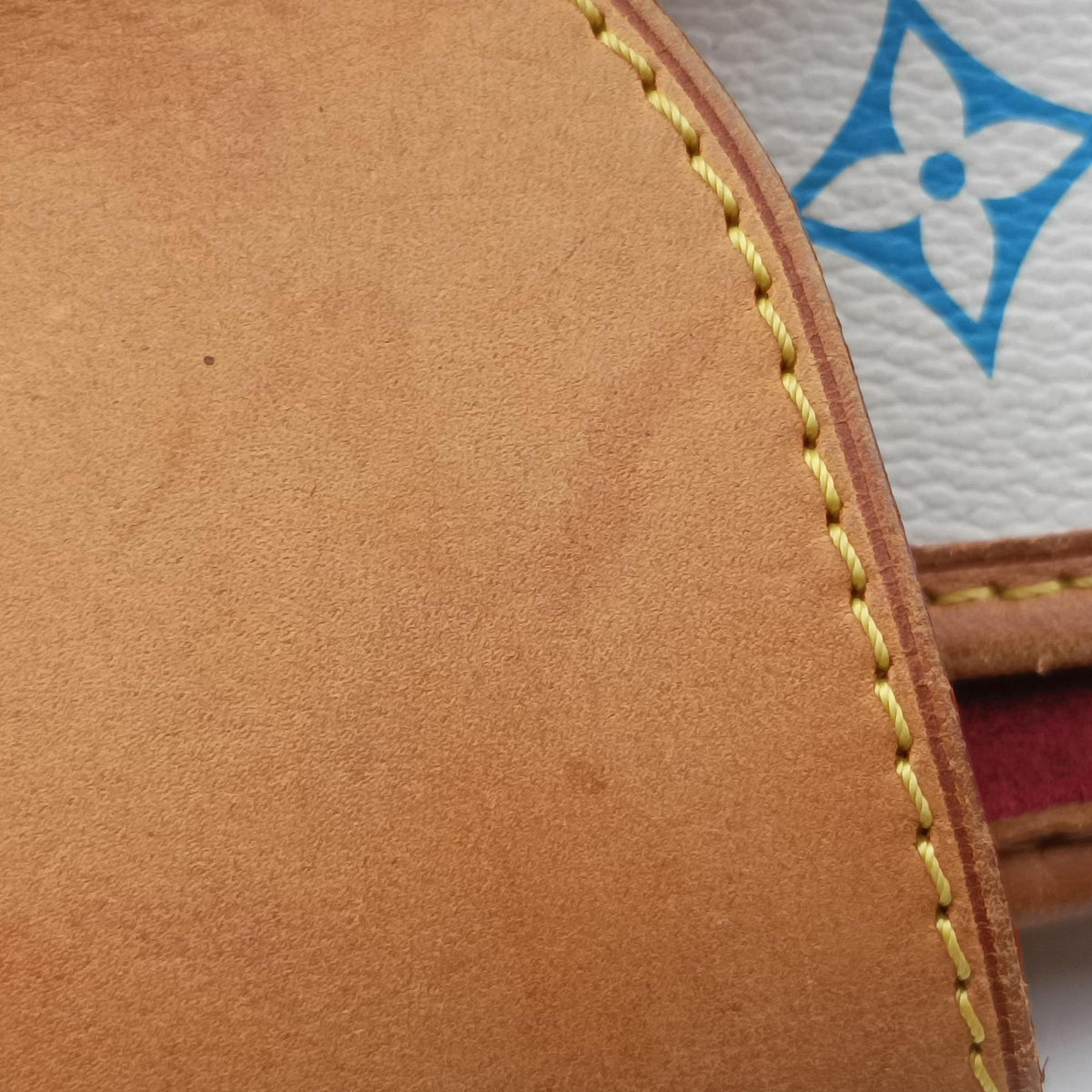 Pre-owned Louis Vuitton ANNIE MM white Monogram Multicolor M40307 shoulderbag | stylenewstar