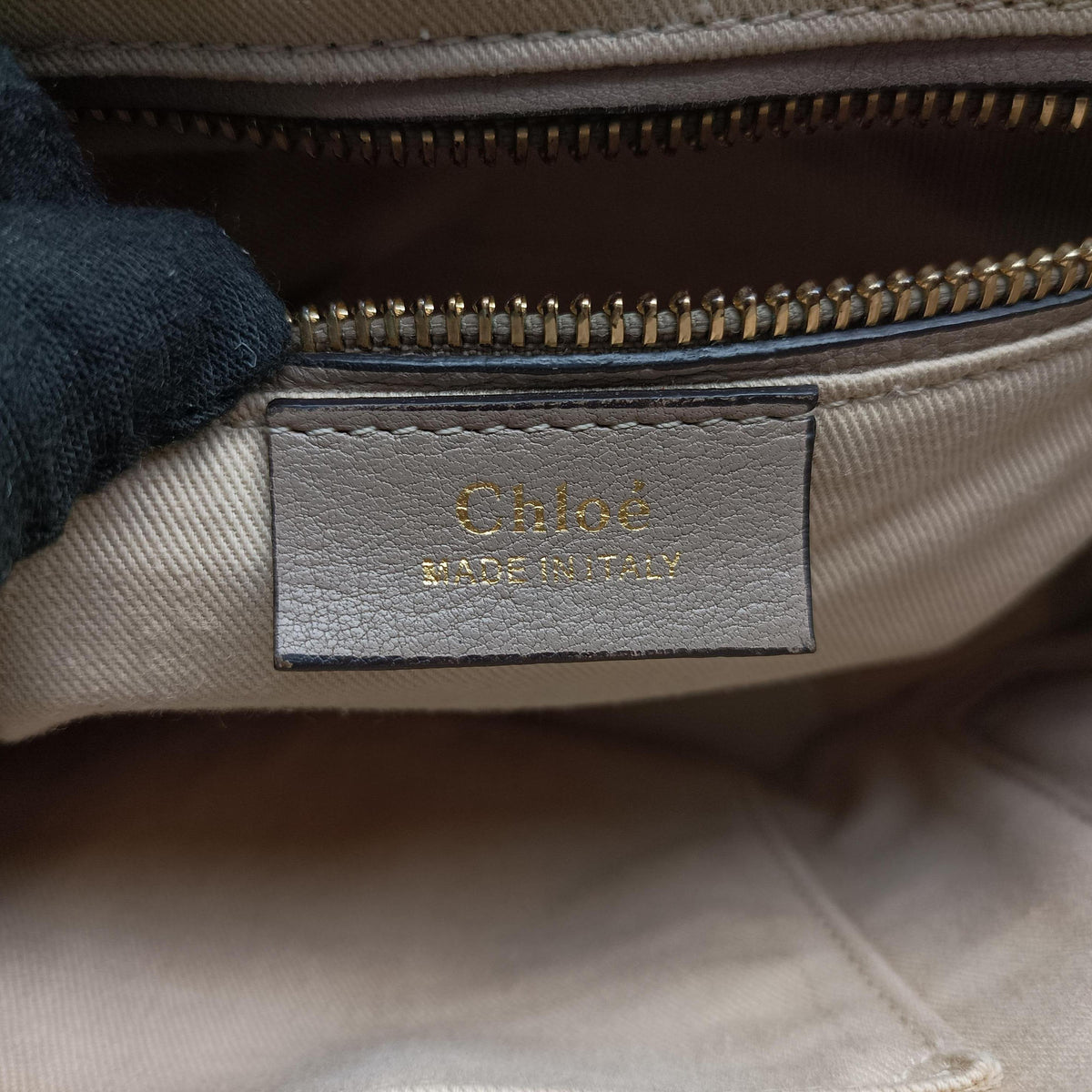 Pre-owned Chloe FAYE mini Grey Suede × leather  backpack/rucksack | stylenewstar