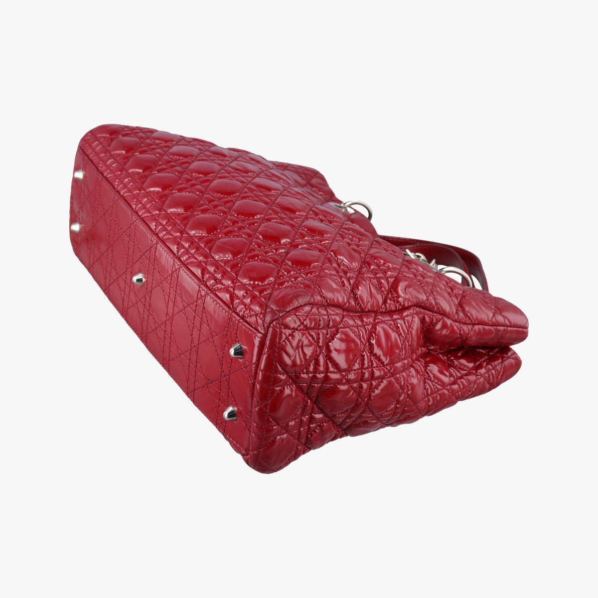Pre-owned Christian Dior Dior Soft Red patent  shoulderbag | stylenewstar