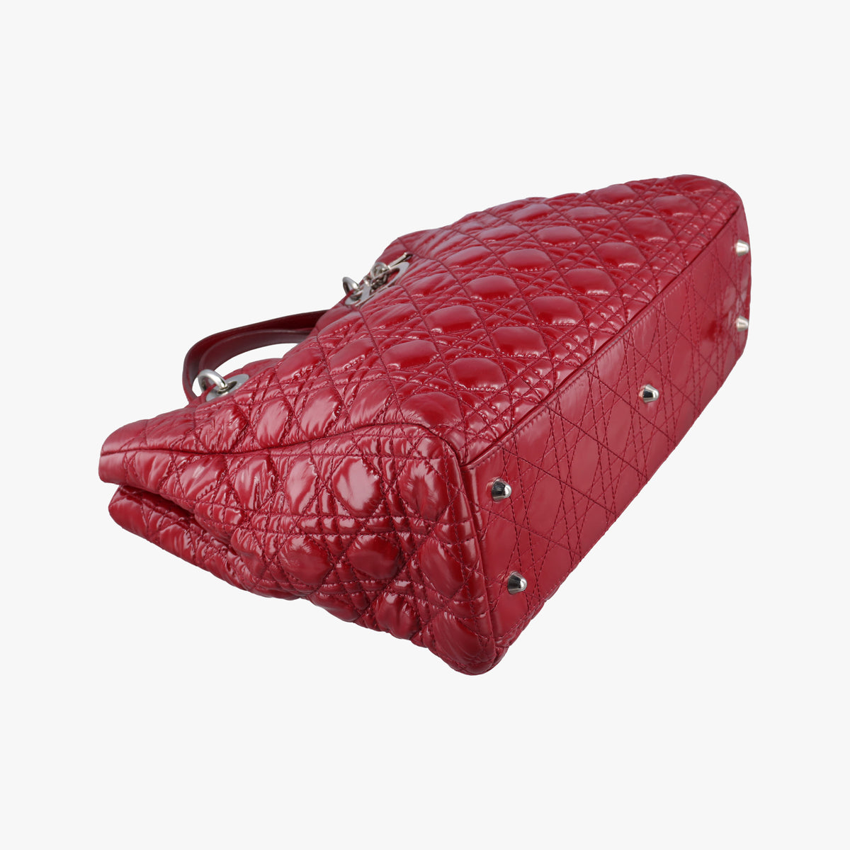 Pre-owned Christian Dior Dior Soft Red patent  shoulderbag | stylenewstar
