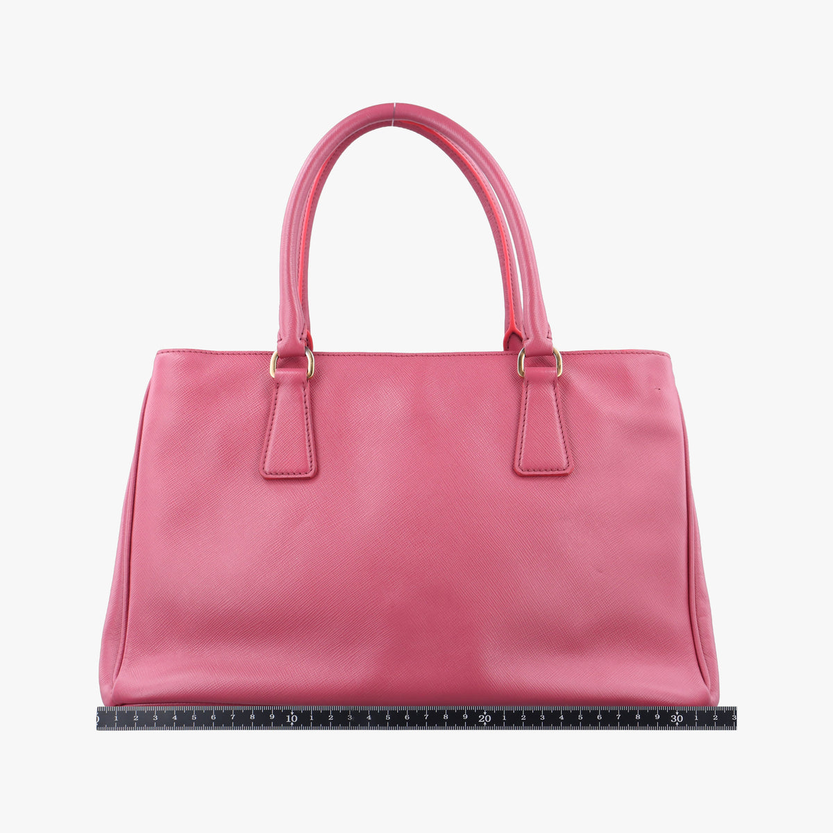 Pre-owned Prada Galleria Pink SAFFIANO Leather BN1786 shoulderbag | stylenewstar