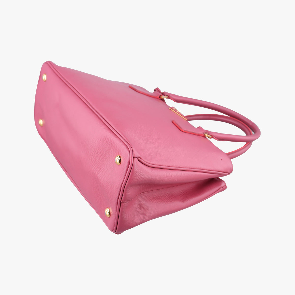 Pre-owned Prada Galleria Pink SAFFIANO Leather BN1786 shoulderbag | stylenewstar