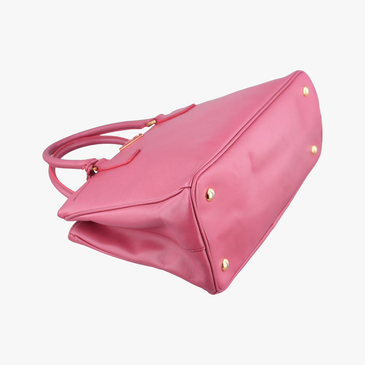 Pre-owned Prada Galleria Pink SAFFIANO Leather BN1786 shoulderbag | stylenewstar
