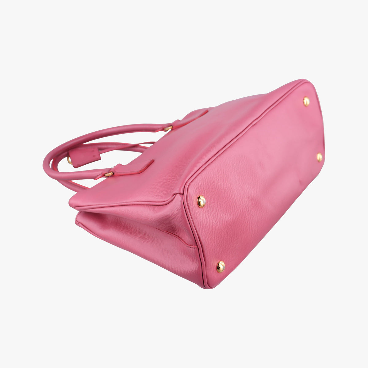 Pre-owned Prada Galleria Pink SAFFIANO Leather BN1786 shoulderbag | stylenewstar