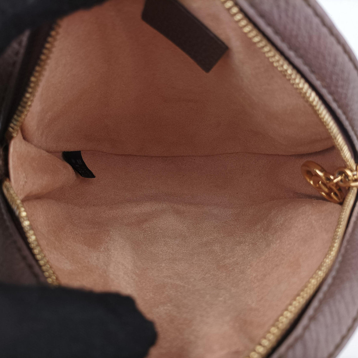 Pre-owned Gucci Ophidia Brown×beige PVC coated canvas×Leather 550618 shoulderbag | stylenewstar
