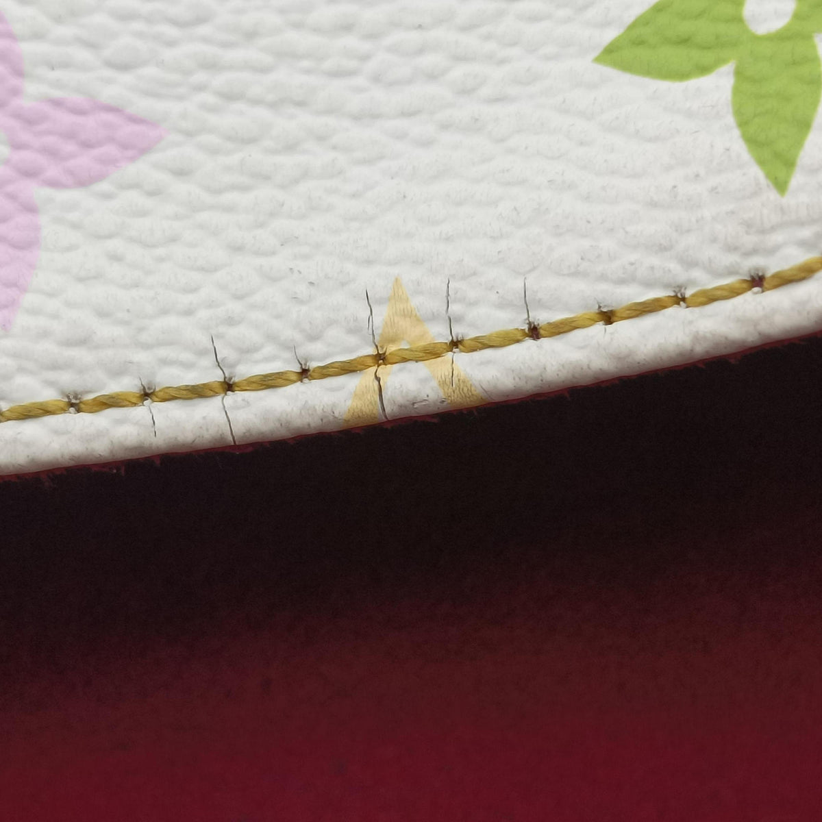Pre-owned Louis Vuitton BEVERLY MM White Monogram Multicolor M40203 shoulderbag | stylenewstar