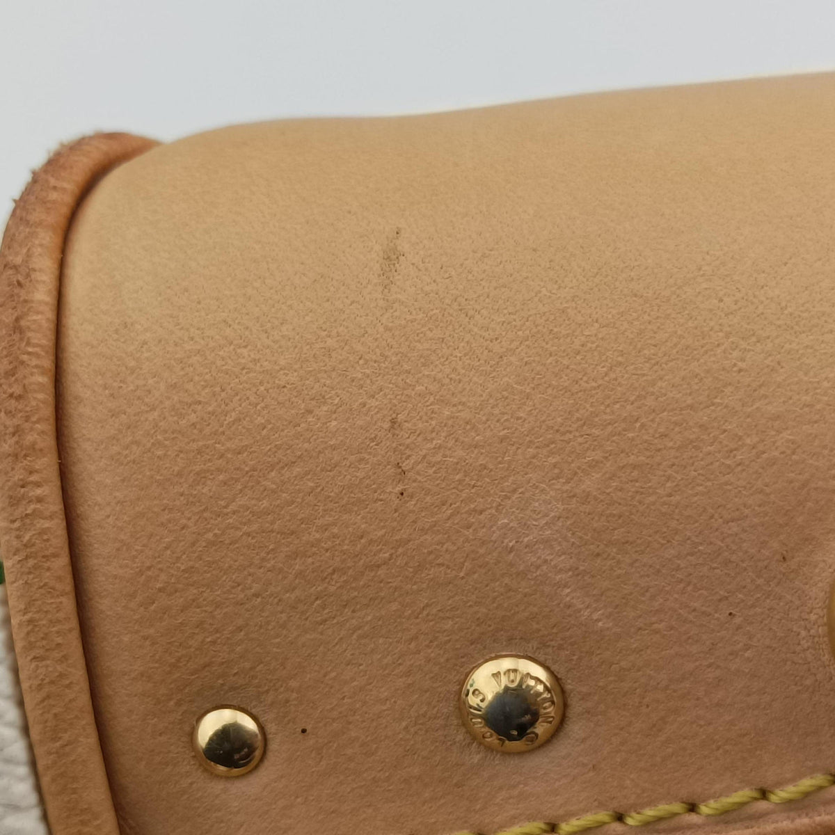 Pre-owned Louis Vuitton BEVERLY MM White Monogram Multicolor M40203 shoulderbag | stylenewstar