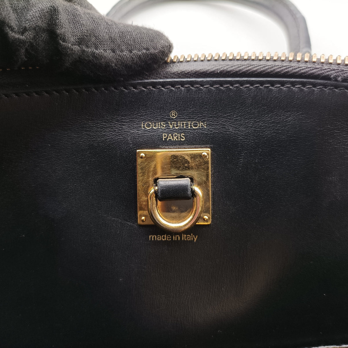 Pre-owned Louis Vuitton City Steamer Pink x Black Leather M57222 handbag | stylenewstar