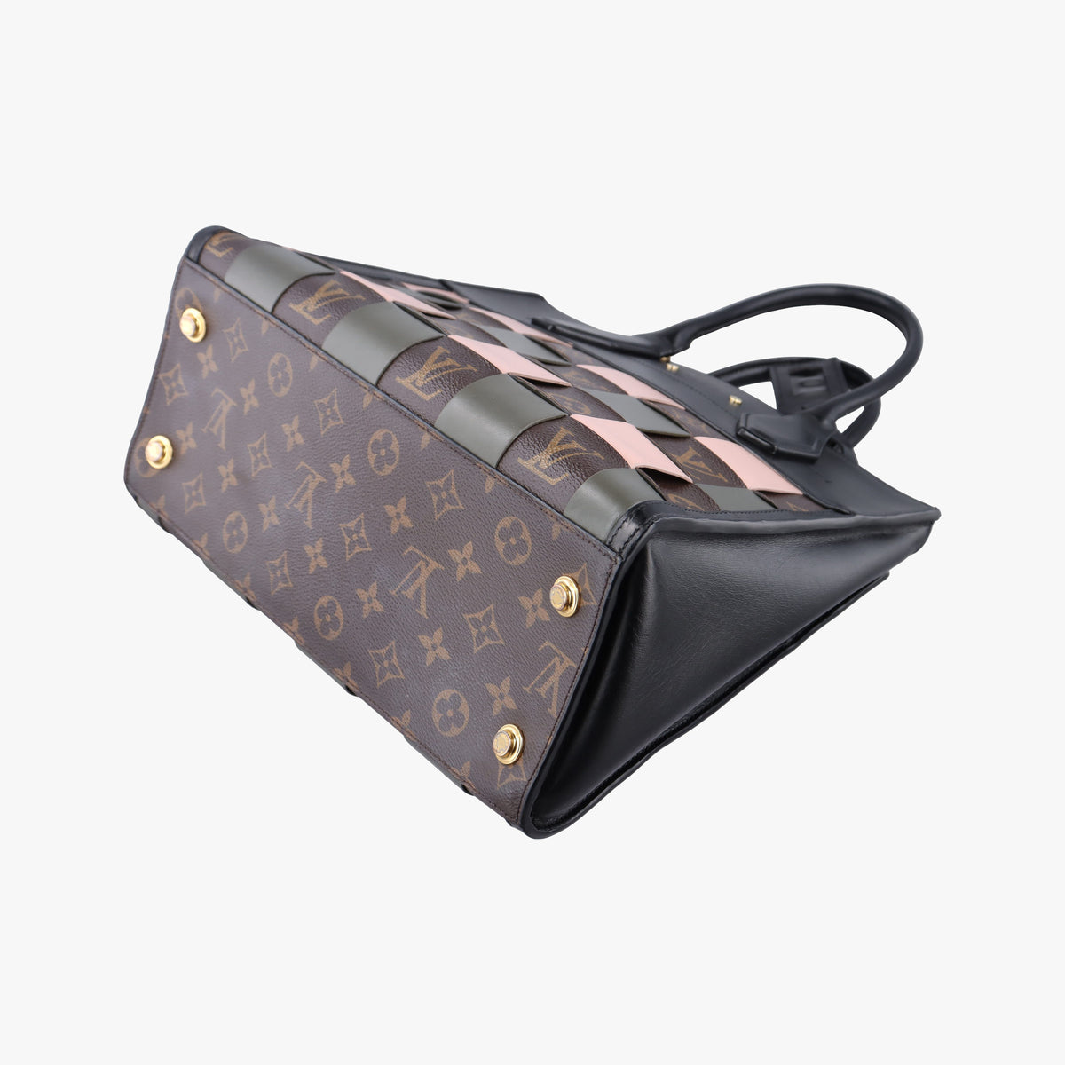 Pre-owned Louis Vuitton City Steamer Pink x Black Leather M57222 handbag | stylenewstar