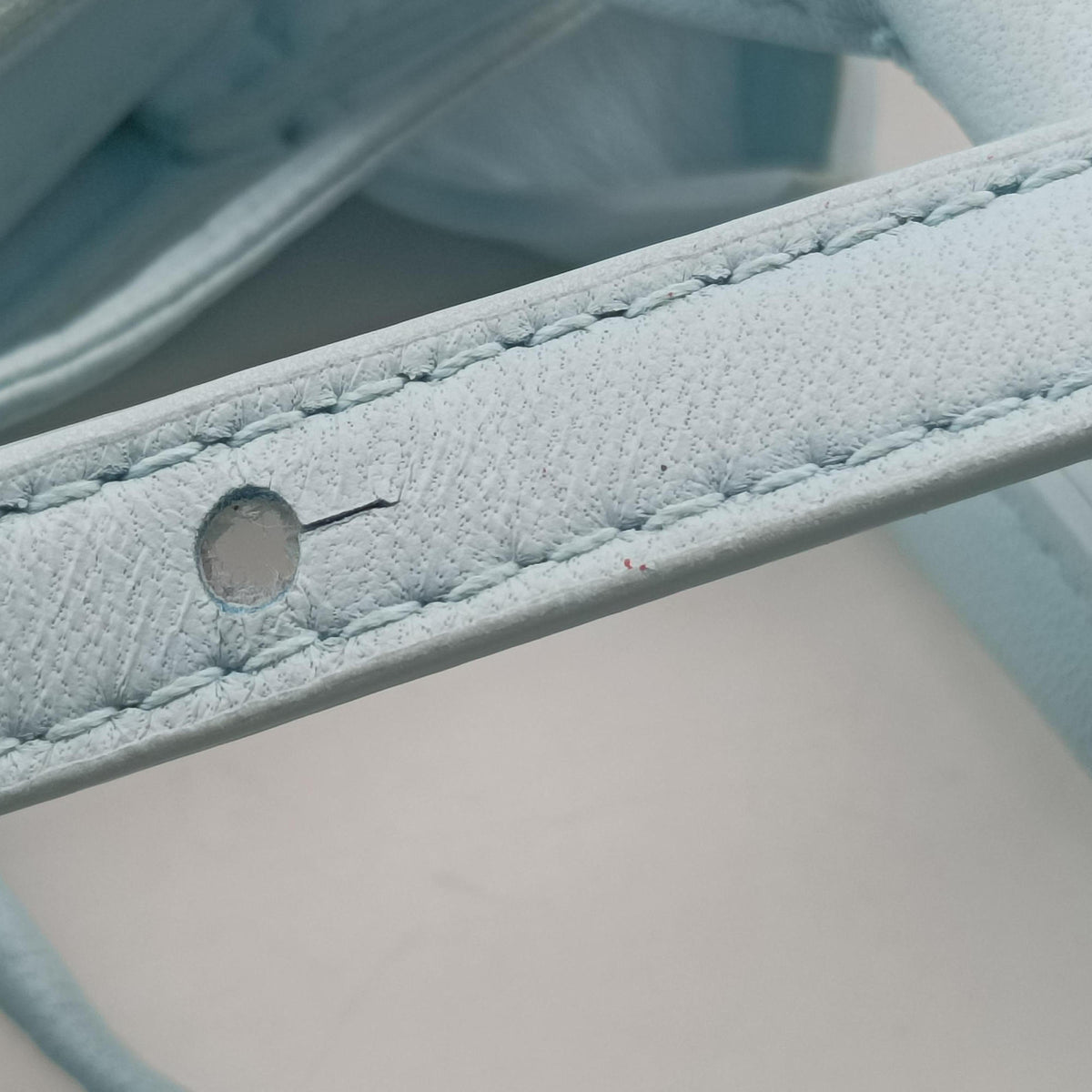 Vintage Bottega Veneta THE ARCO Tote Blue lambskin  shoulderbag | stylenewstar