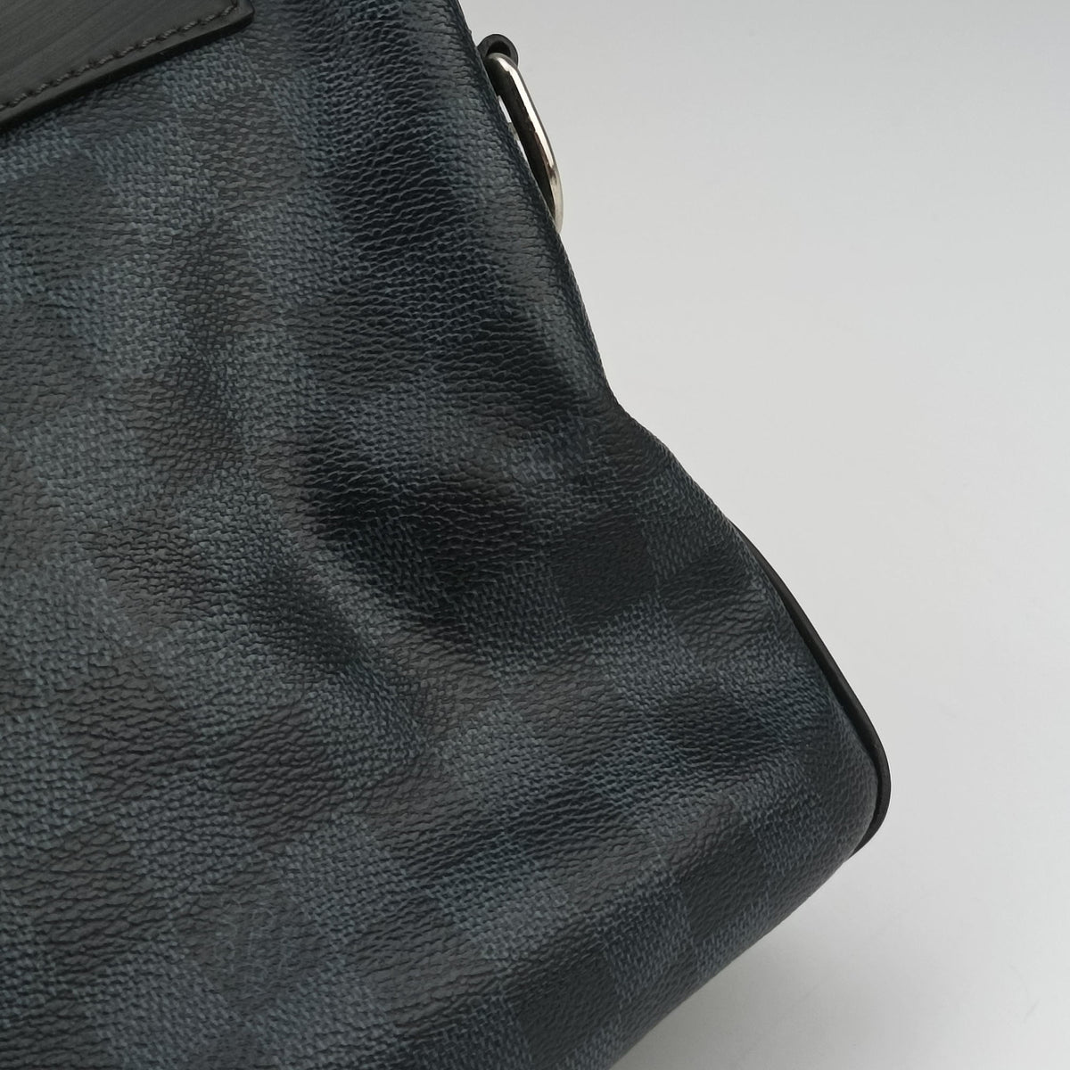 Pre-owned Louis Vuitton Porte-Documents Business Cobalt×Noir Damier canvas N41347 handbag | stylenewstar