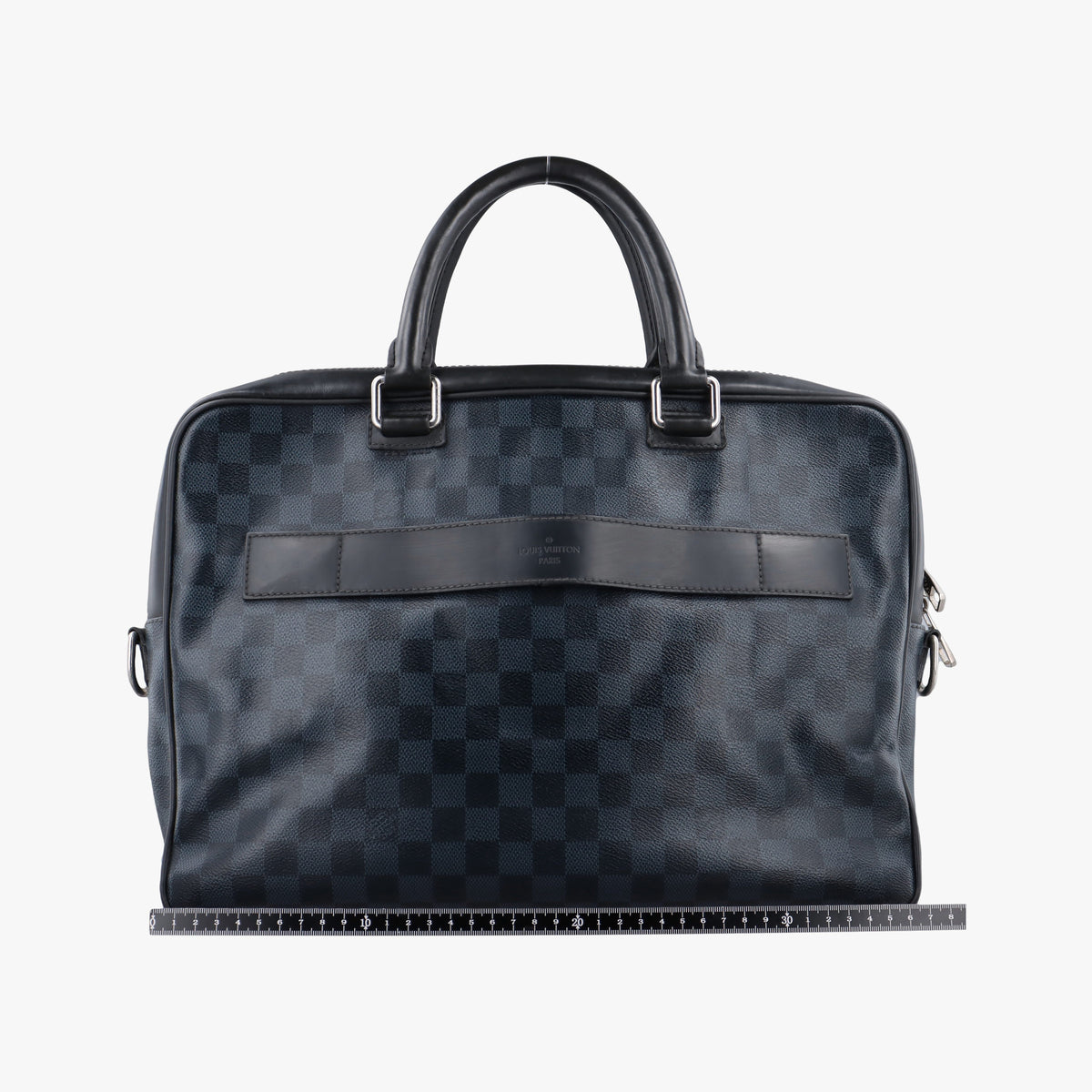 Pre-owned Louis Vuitton Porte-Documents Business Cobalt×Noir Damier canvas N41347 handbag | stylenewstar