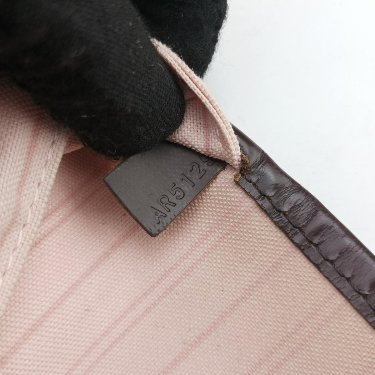 Secondhand Louis Vuitton NEVERFULL MM EBENE Damier Canvas N51105 shoulderbag | stylenewstar