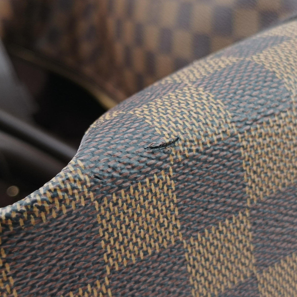 Pre-owned Louis Vuitton Eole 50 Damier Ebene Damier Canvas N23205 suitcase | stylenewstar