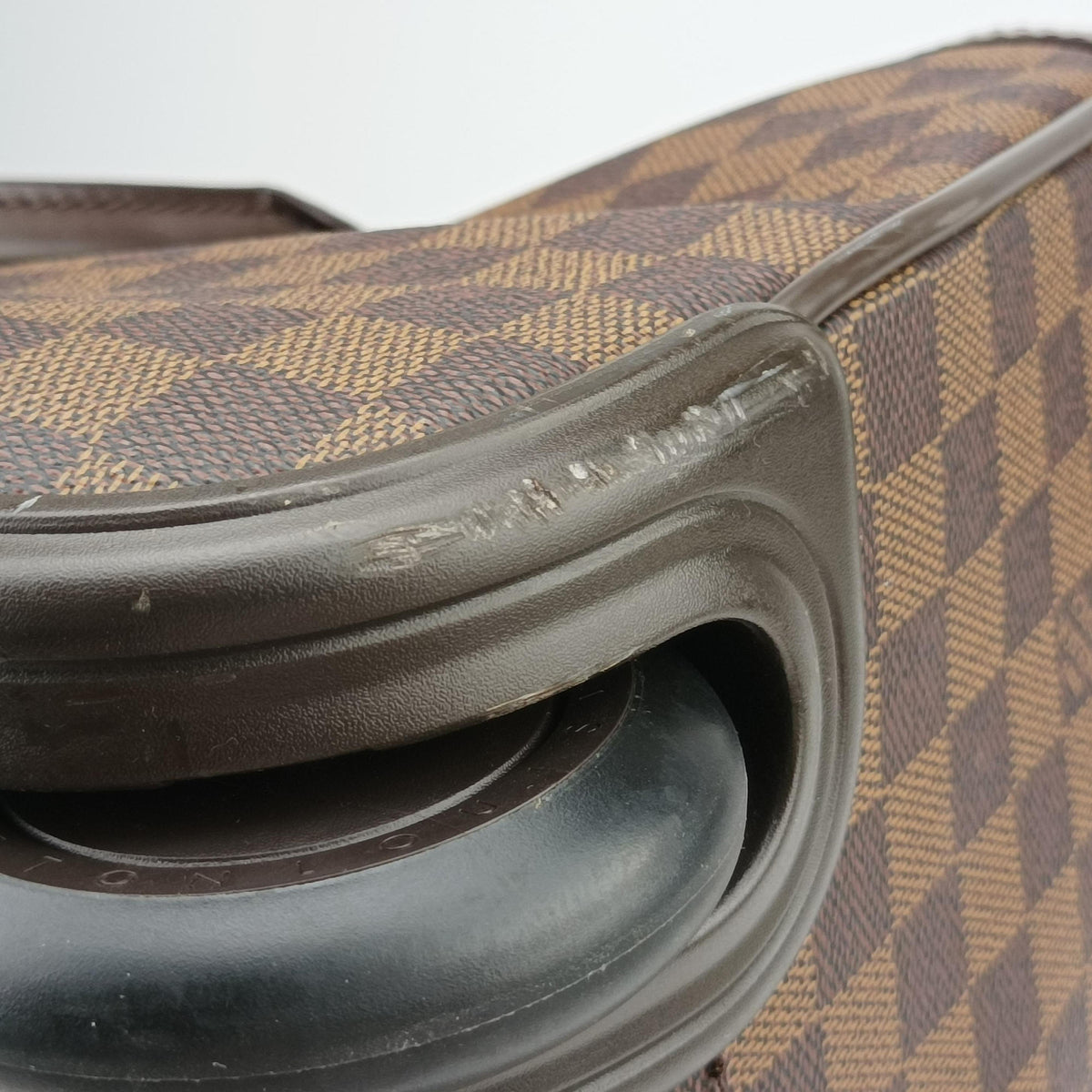 Pre-owned Louis Vuitton Eole 50 Damier Ebene Damier Canvas N23205 suitcase | stylenewstar
