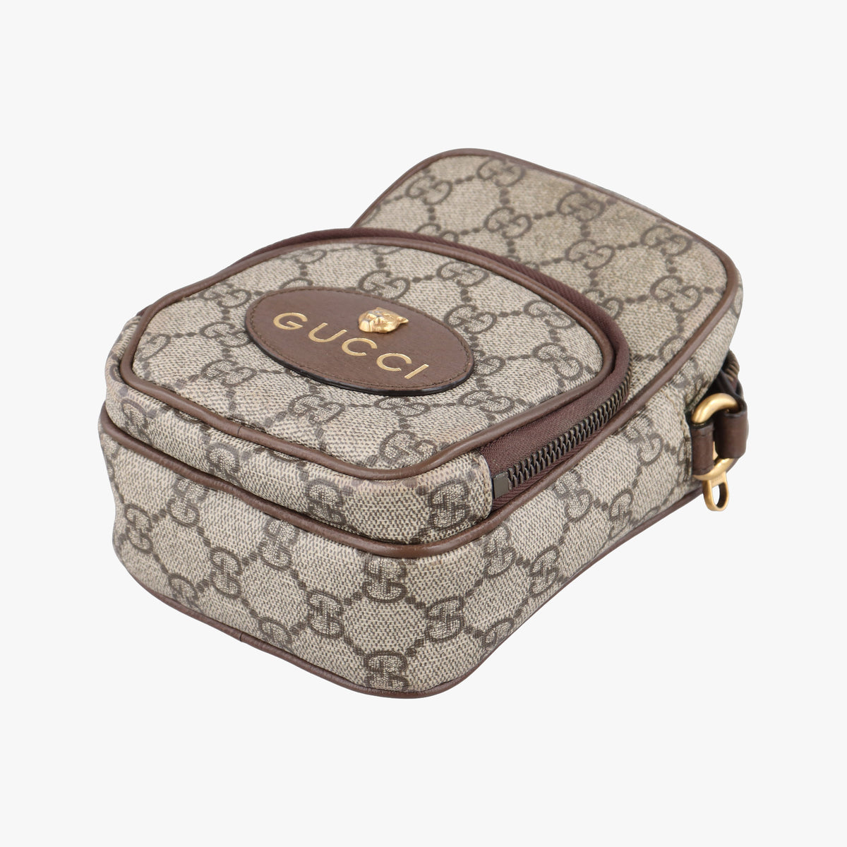 Vintage Gucci Neo Vintage Mini Beige×Brown PVC coated canvas 658556 shoulderbag | stylenewstar