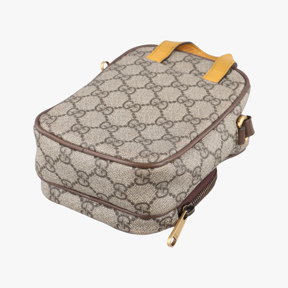 Vintage Gucci Neo Vintage Mini Beige×Brown PVC coated canvas 658556 shoulderbag | stylenewstar