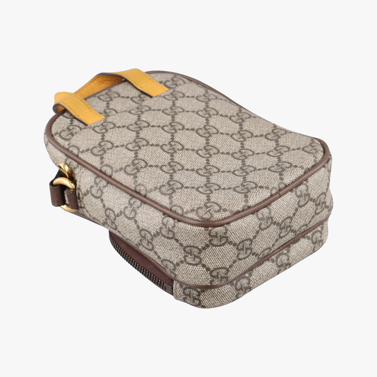 Vintage Gucci Neo Vintage Mini Beige×Brown PVC coated canvas 658556 shoulderbag | stylenewstar