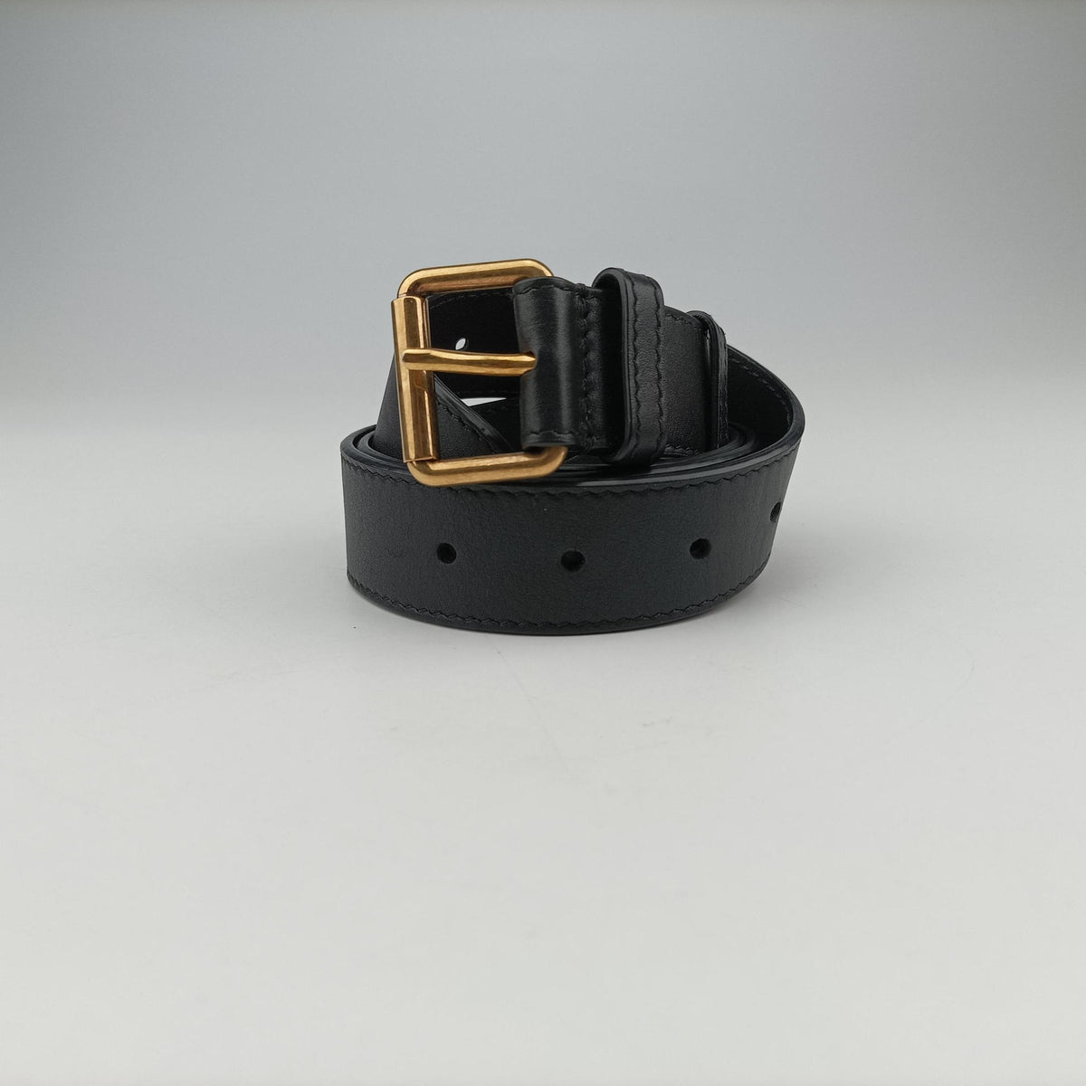 Vintage Gucci GG Marmont Black Leather 476434 bum bag/waist bag | stylenewstar