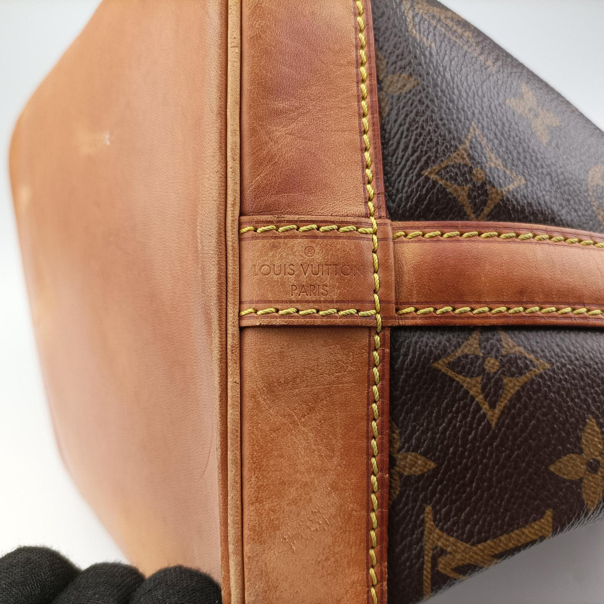 Pre-owned Louis Vuitton Noe Brown Monogram Canvas M42224 shoulderbag | stylenewstar