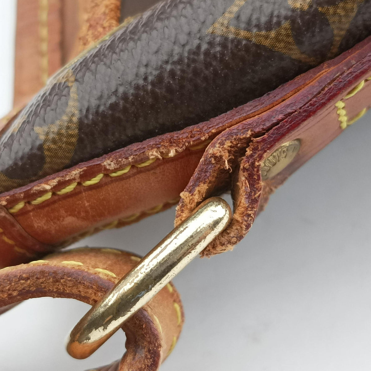 Pre-owned Louis Vuitton Noe Brown Monogram Canvas M42224 shoulderbag | stylenewstar