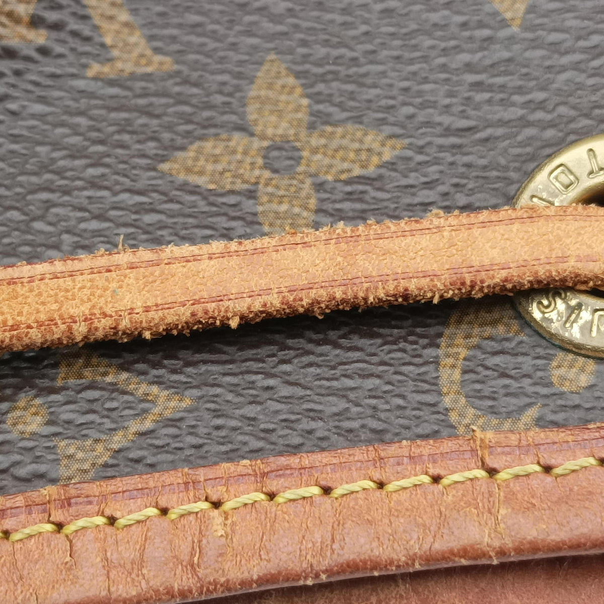 Pre-owned Louis Vuitton Noe Brown Monogram Canvas M42224 shoulderbag | stylenewstar