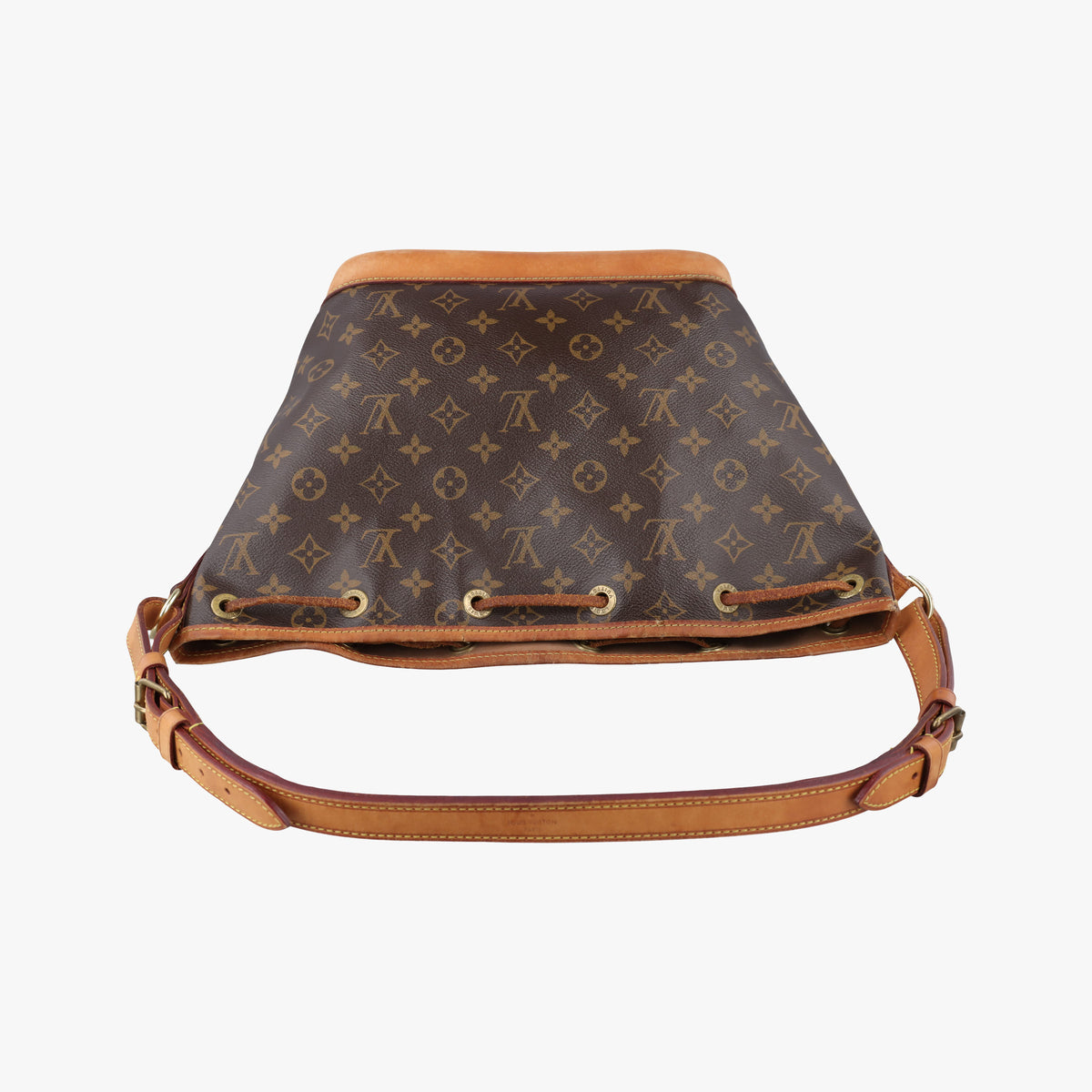 Pre-owned Louis Vuitton Noe Brown Monogram Canvas M42224 shoulderbag | stylenewstar