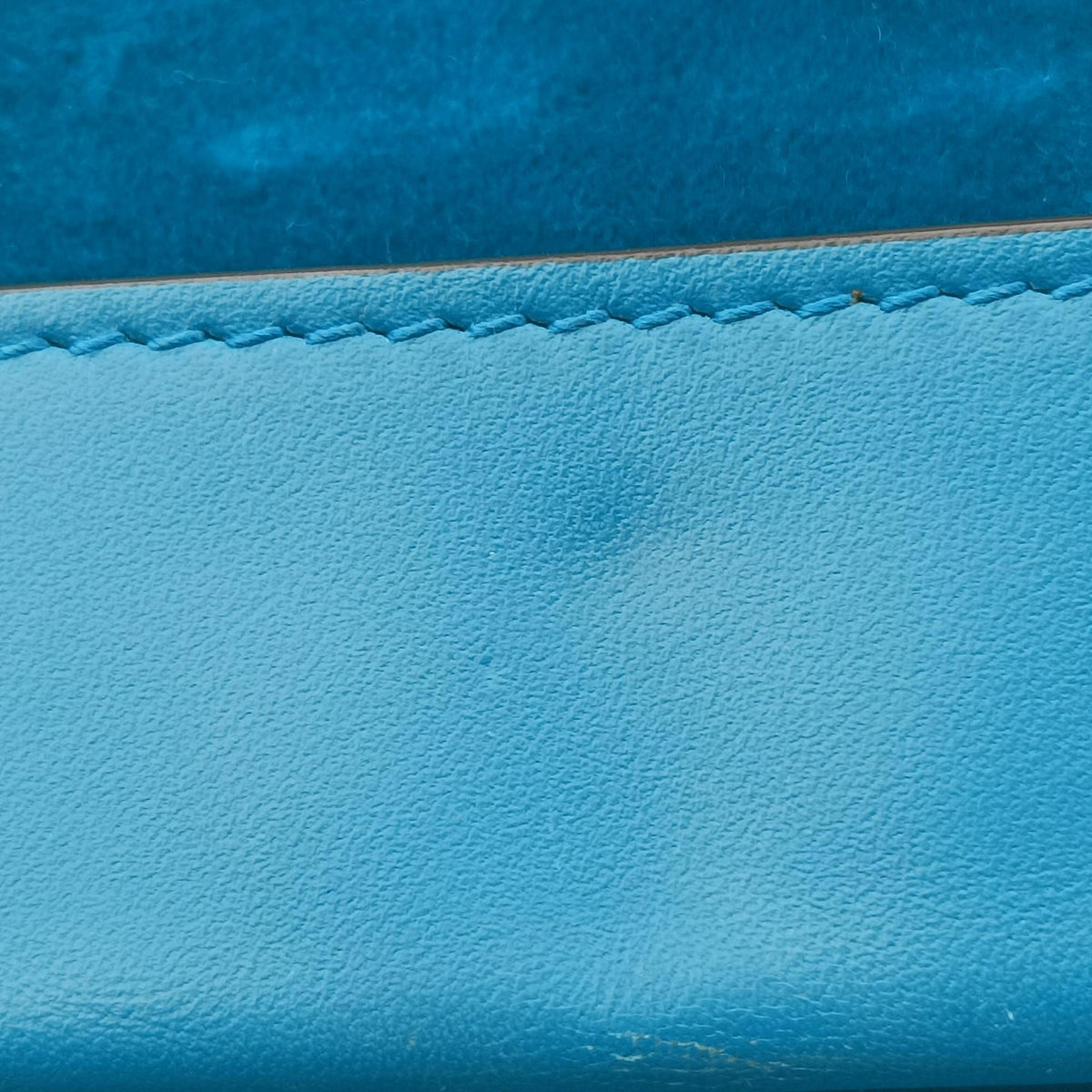 Pre-owned Gucci Dionysus Blue velour 476432 shoulderbag | stylenewstar