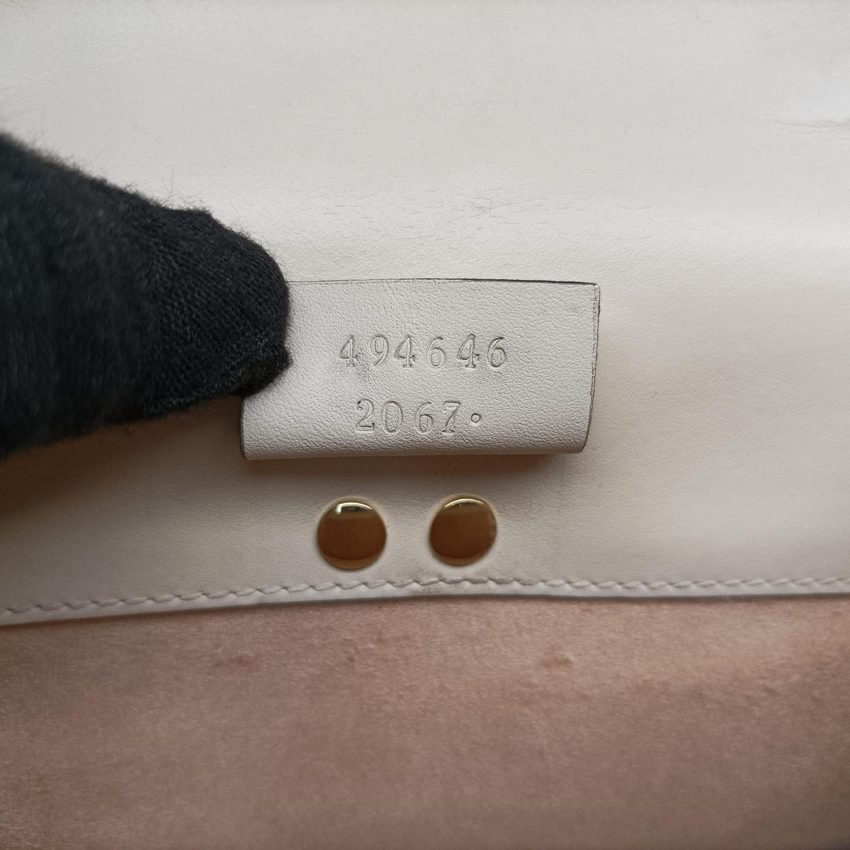 Secondhand Gucci Sylvie White Leather 494646 shoulderbag | stylenewstar
