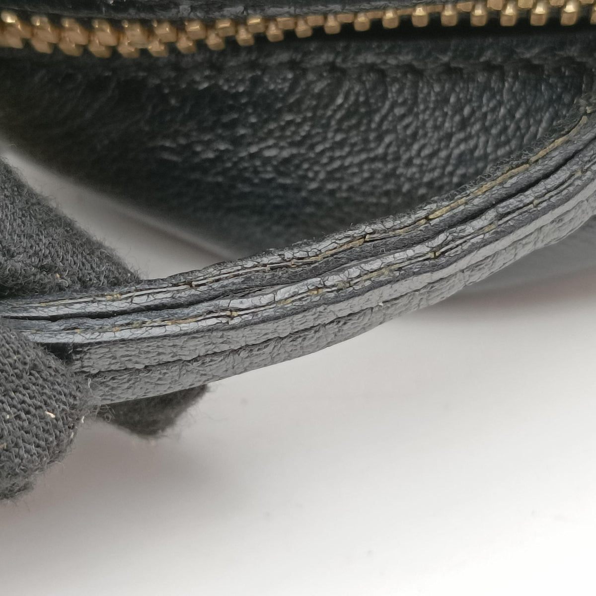 Secondhand Gucci GG Marmont Black×beige Canvas×Leather 447632 shoulderbag | stylenewstar