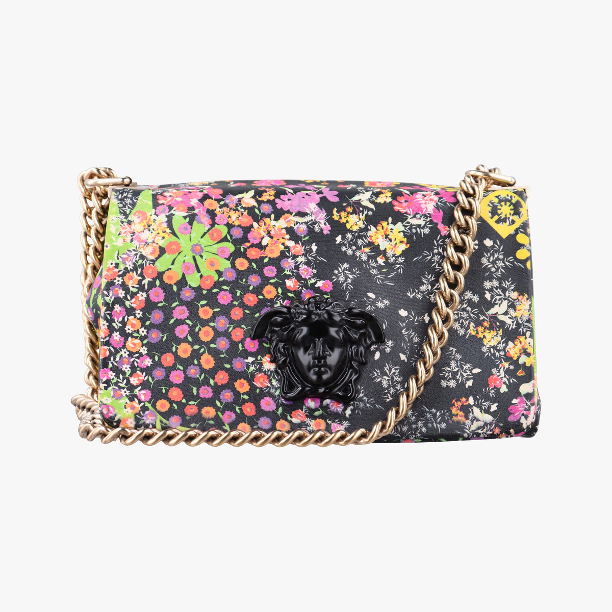 Pre-owned VERSACE MEDUSA Multicolour Leather  shoulderbag | stylenewstar