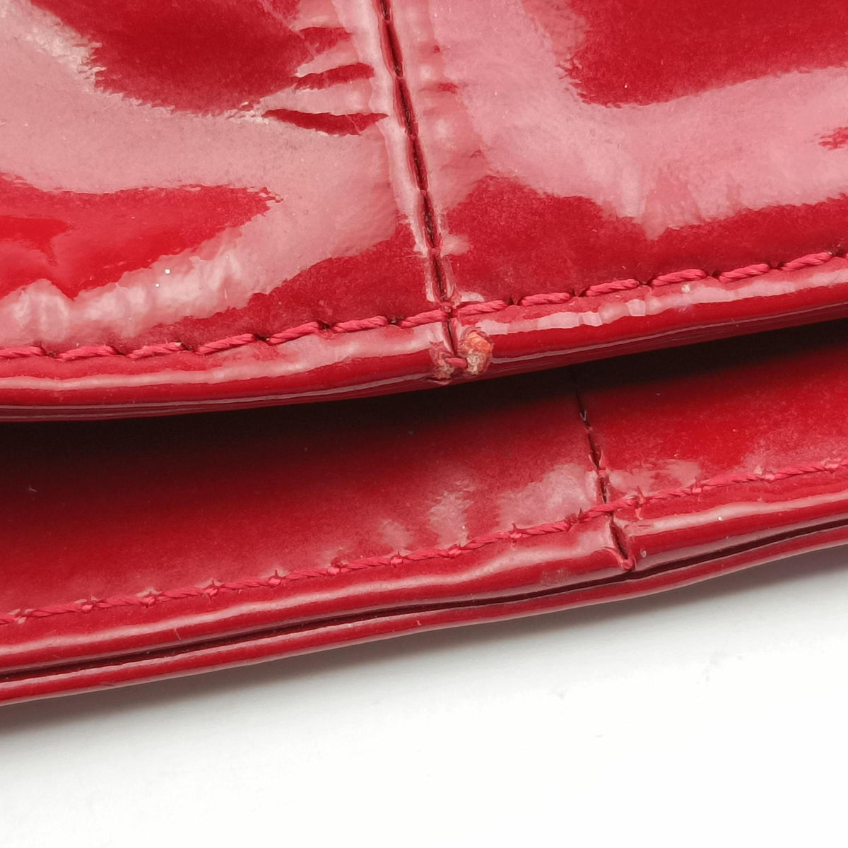 Secondhand Chanel Drawstring Tote Red Patent A47746 shoulderbag | stylenewstar