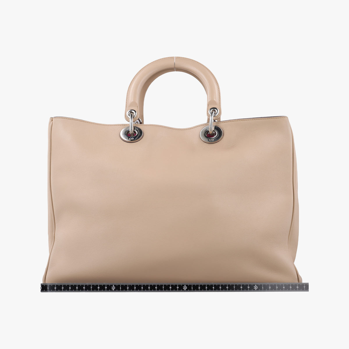 Secondhand Christian Dior Diorissimo Beige Leather  shoulderbag | stylenewstar