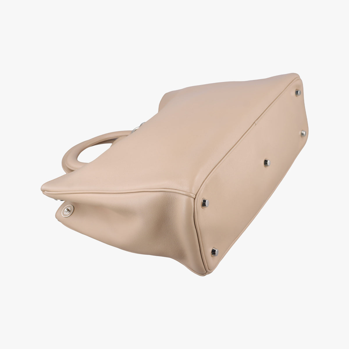 Secondhand Christian Dior Diorissimo Beige Leather  shoulderbag | stylenewstar