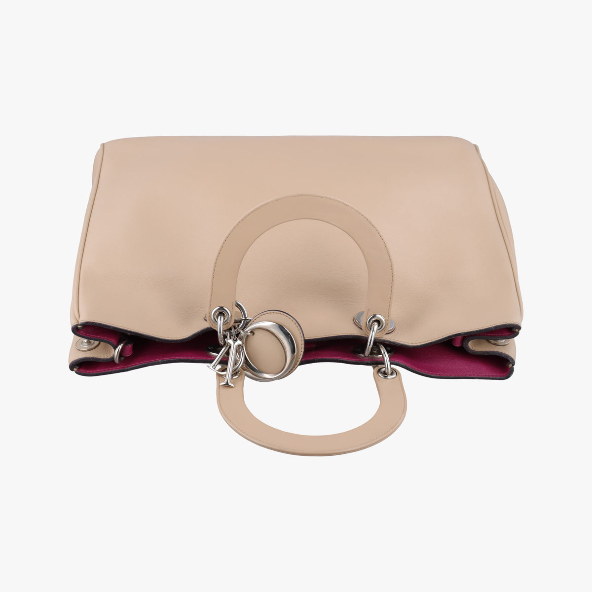 Secondhand Christian Dior Diorissimo Beige Leather  shoulderbag | stylenewstar